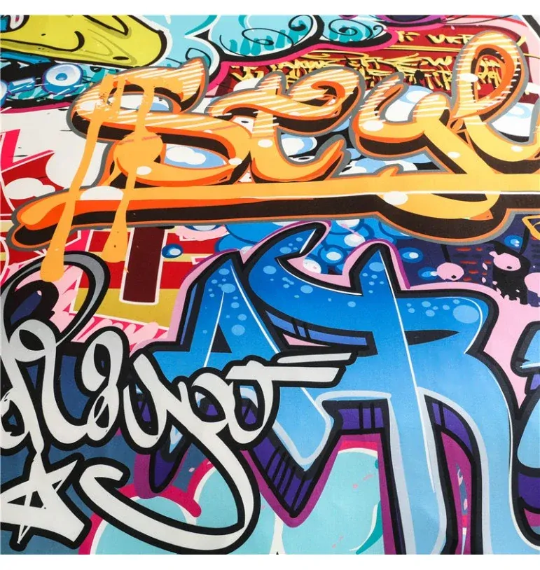 NOVINKA 2026 - OBLIEČKY S 3D EFEKTOM 140x200/70x90cm - GRAFITI