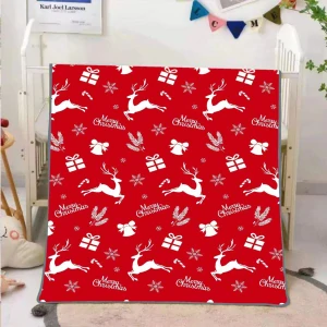 TOTÁLNÍ VÝPRODEJ ! MIKROPLYŠOVÁ DEKA - VÁNOCE - CHRISTMAS č.6 150x200cm