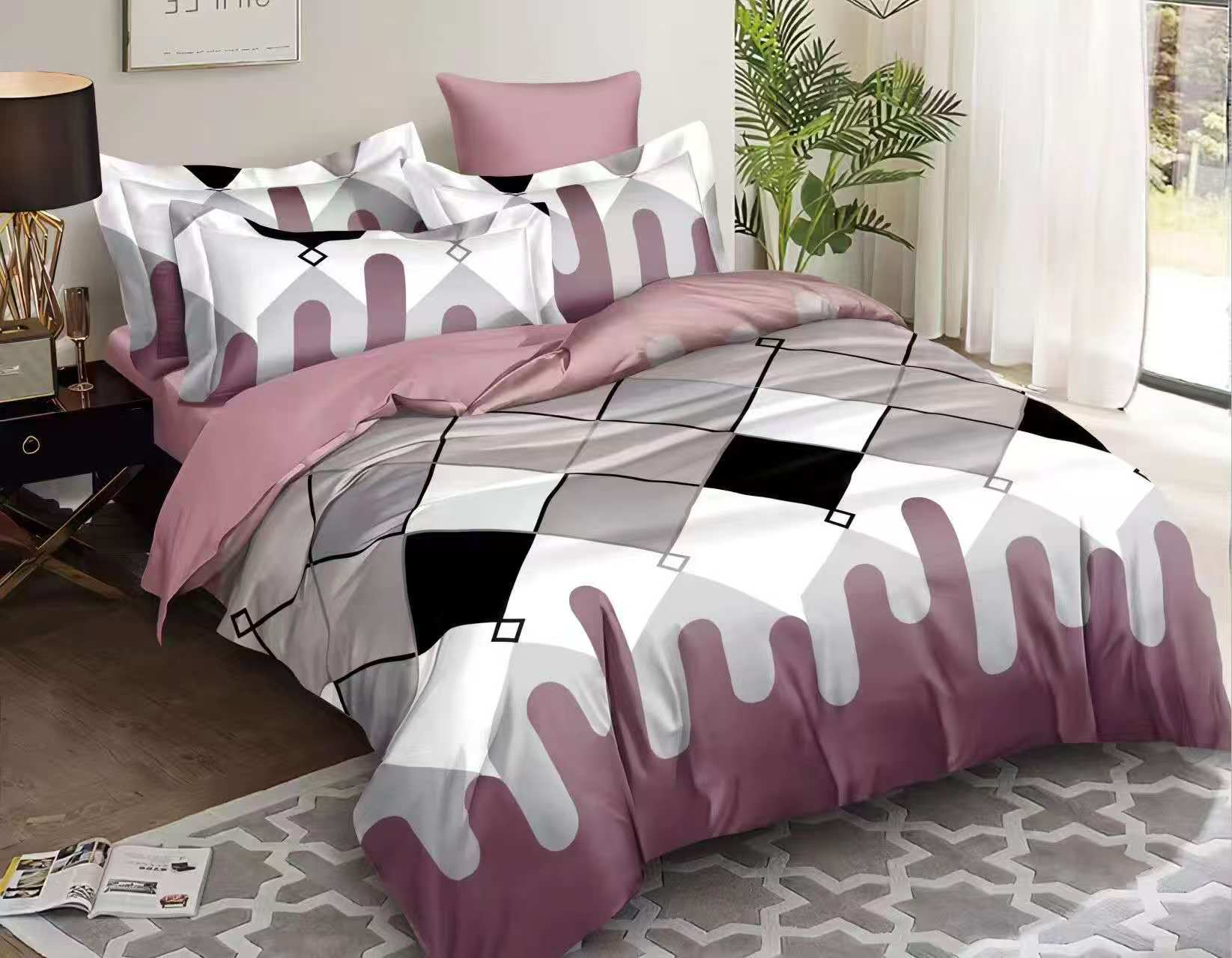 NOVINKA 2026 ! OBOUSTRANNÉ BAVLNĚNÉ POVLEČENÍ na 2 postele -140×200/70×90 cm - ALBERT + prostěradlo zdarma !