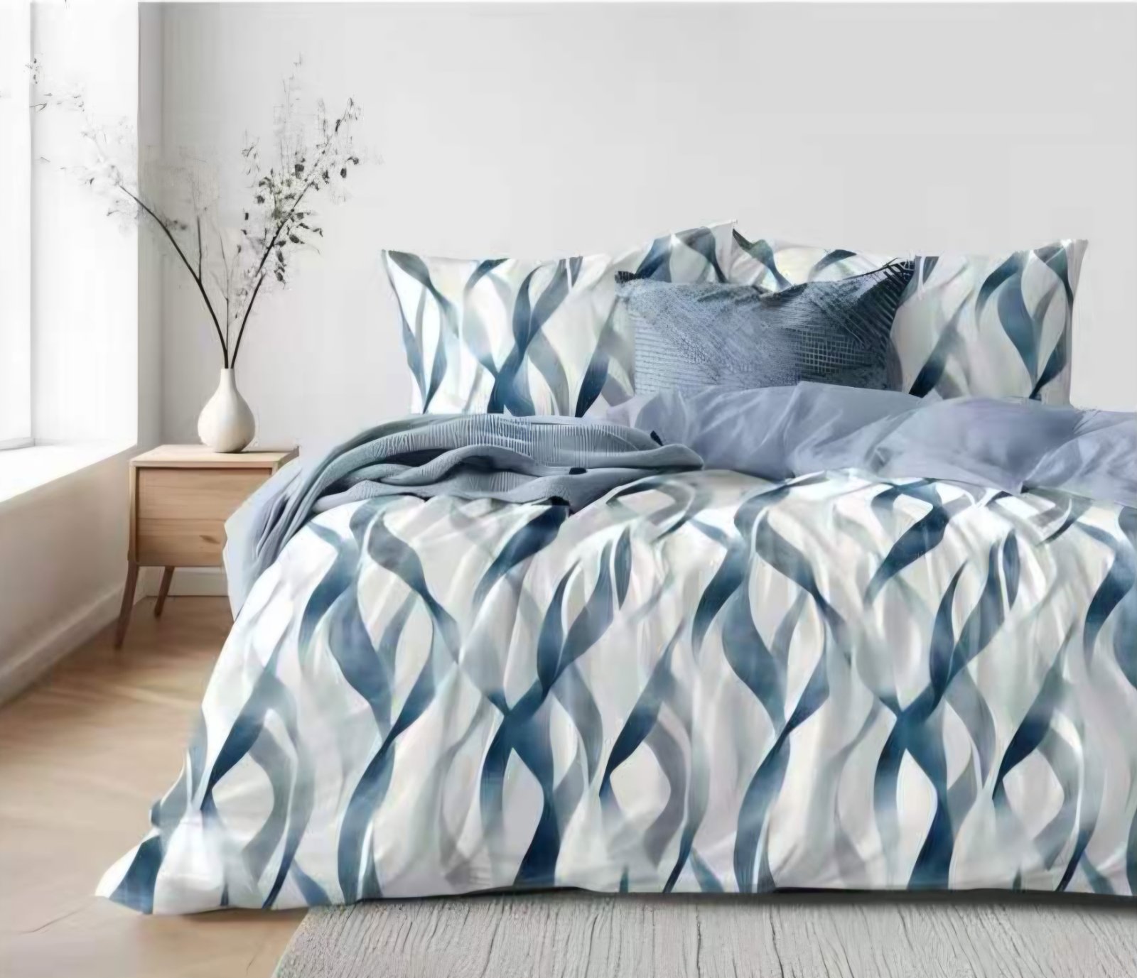 NOVINKA 2026 - LUXUSNÉ OBOJSTRANNÉ BAVLNENÉ OBLIEČKY na 2 postele -140×200/70×90 cm - LILI + prestieradlo zadarmo -