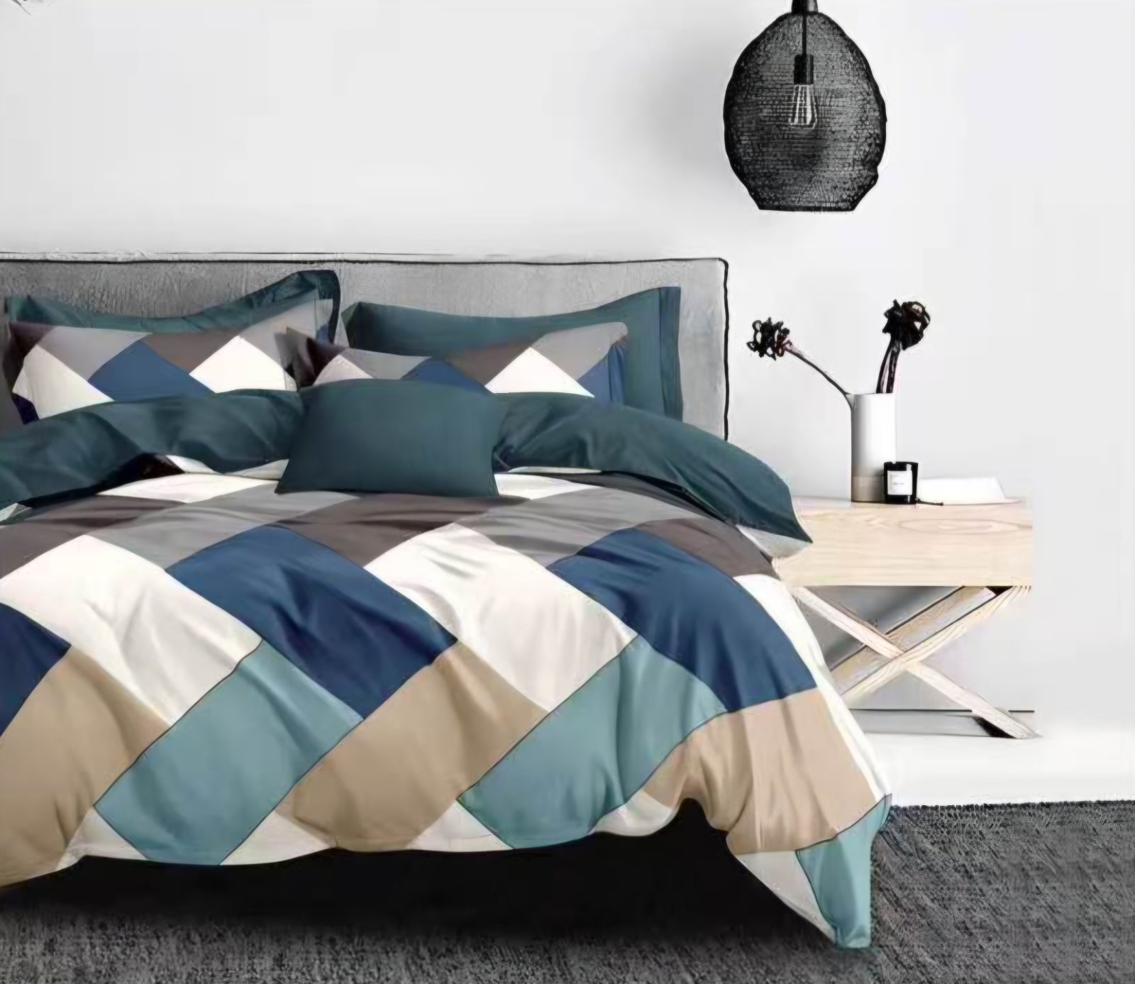 NOVINKA 2026 - LUXUSNÉ OBOJSTRANNÉ BAVLNENÉ OBLIEČKY na 2 postele -140×200/70×90 cm - ALESIA + prestieradlo zadarmo -