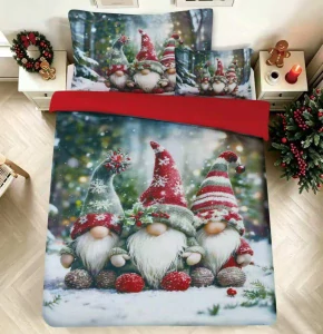 NOVINKA 2026 ! Povlečení s 3d efektem -  SKŘÍTCI BRÁCHOVÉ  140x200/70x90cm + povlak na polštářek ZDARMA !