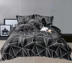 NOVINKA 2026 ! Luxusní bavlněné francouzské povlečení 200x220 cm - PENELOPÉ - GRAY + prostěradlo ZDARMA !
