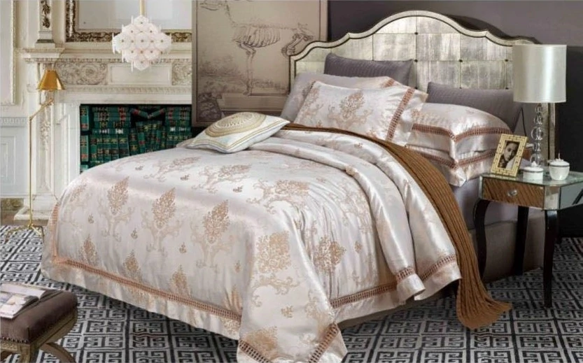 NOVINKA 2026 - LUXUSNÉ ZÁMOCKÉ SATÉNOVÉ OBLIEČKY 140x200/70x90cm - LEONTÍNKA + POVLAK NA VANKÚŠIK ZADARMO -