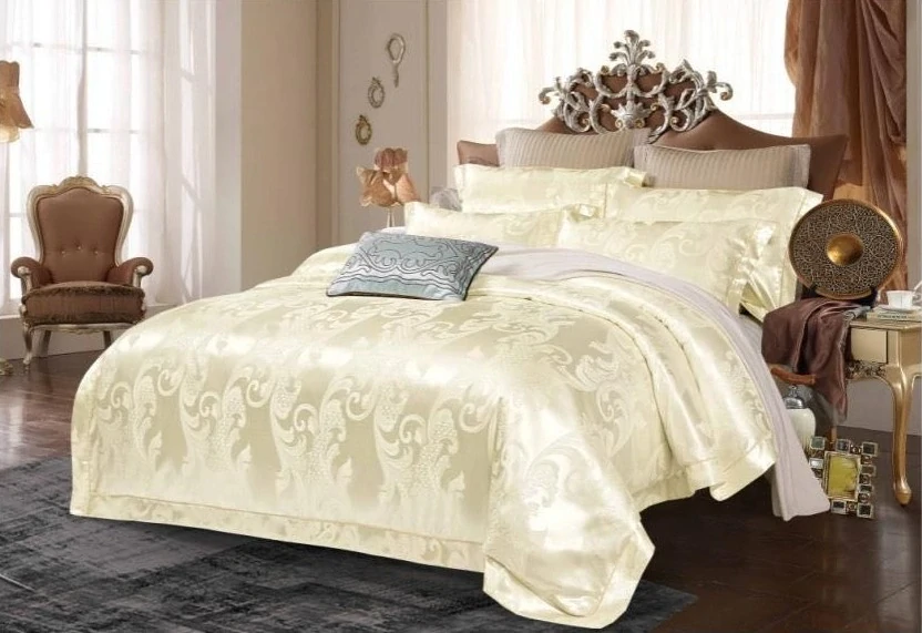 NOVINKA 2026 - LUXUSNÉ ZÁMOCKÉ SATÉNOVÉ OBLIEČKY na 2 postele 140x200/70x90 cm - ANGELÍNA + PROSTIERADLO ZADARMO -