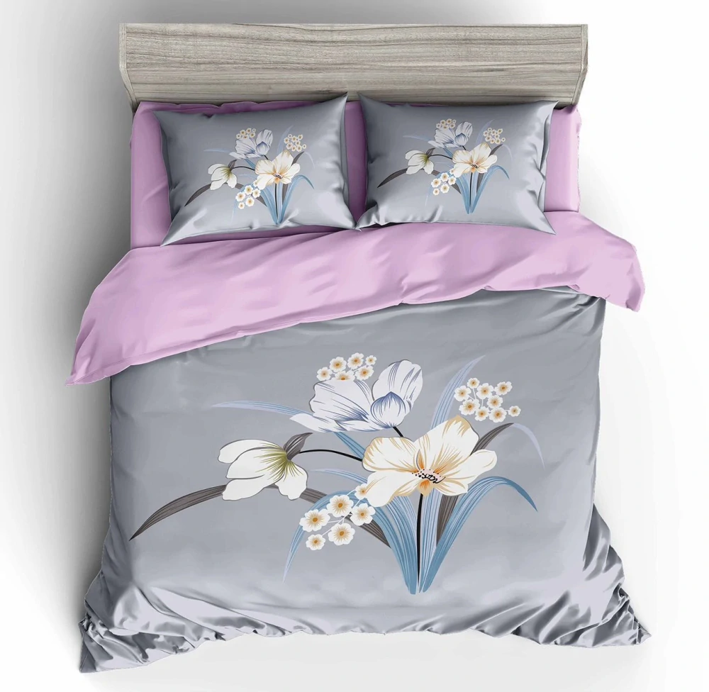 NOVINKA 2026 - Sada bavlnených obliečok s 3D efektom IVANKA 140x200/70x90cm + POVLAK VANKÚŠIK ZADARMO -