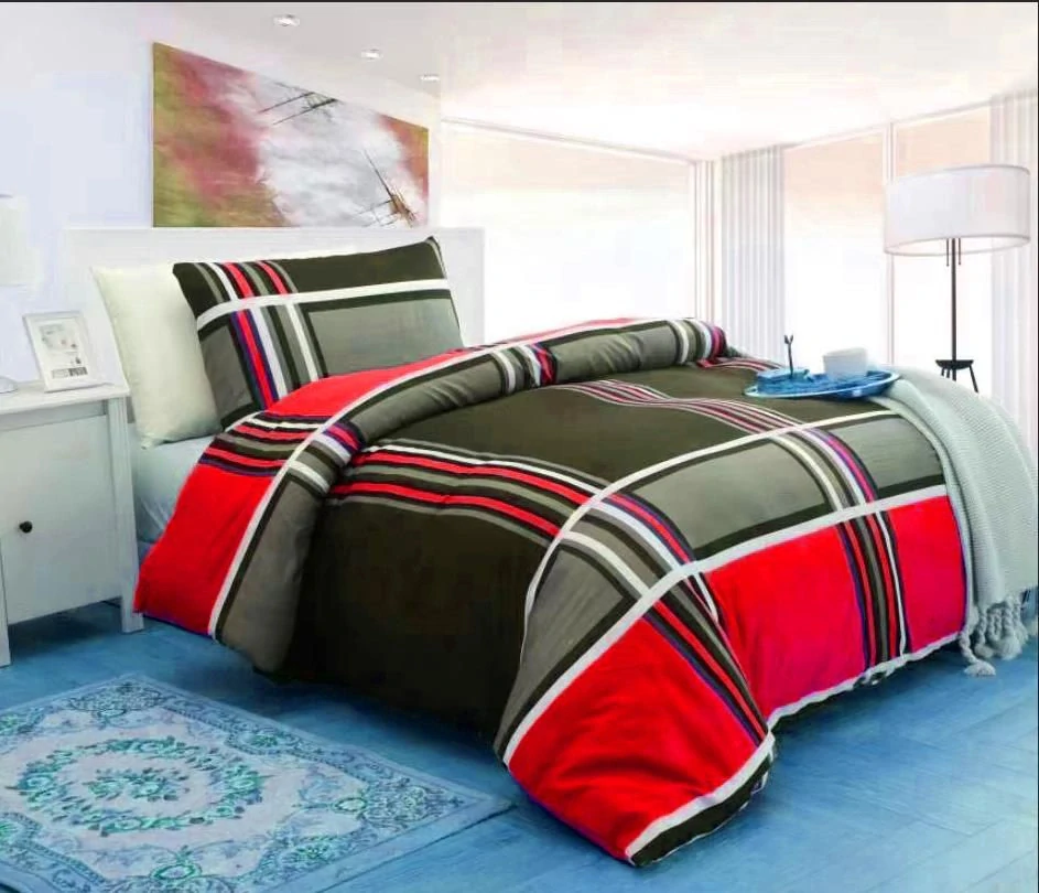 NOVINKA 2026 - OBOJSTRANNÉ BAVLNENÉ OBLIEČKY NA 1 POSTEĽ 140×200 / 70×90 cm – ZUZANKA ČERVENÉ