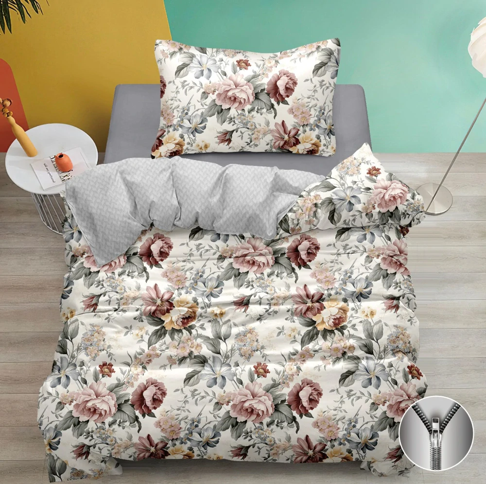 TOTÁLNY MASAKR CIEN - BAVLNENÉ OBOJSTRANNÉ OBLIEČKY 140x200/70x90 cm - KAROLÍNA 