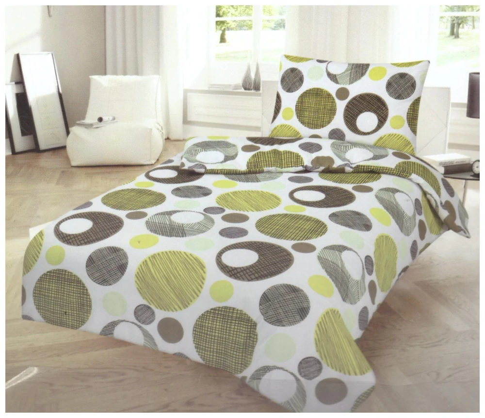 TOTÁLNY MASAKR CIEN - OBLIEČKY NA 1 POSTEĽ 140x200/70x90cm - BUBLINY