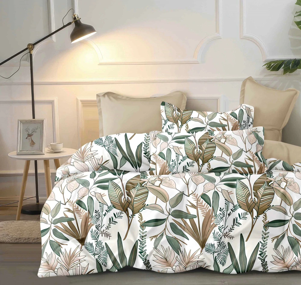 TOTÁLNY MASAKR CIEN - BAVLNENÉ OBOJSTRANNÉ OBLIEČKY 140x200/70x90 cm – KRISTYNA