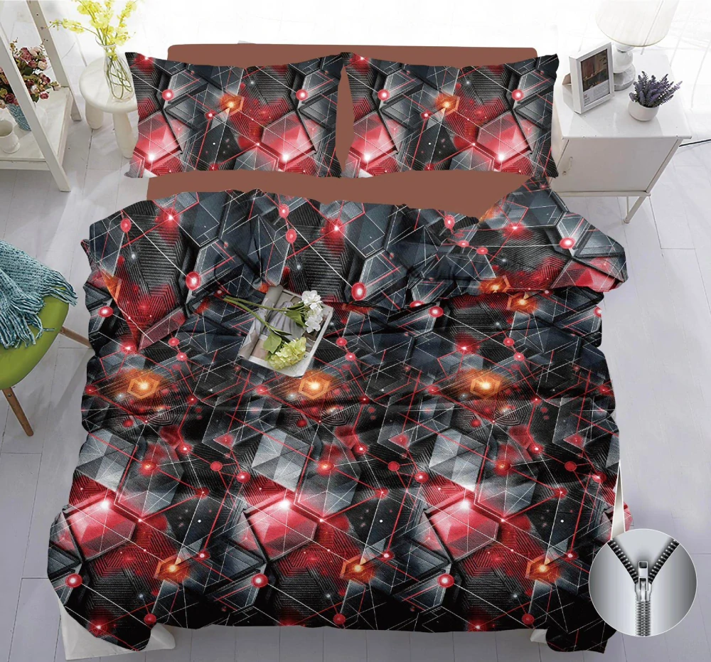 NOVINKA 2026 ! LUXUSNÍ  BAVLNĚNÉ POVLEČENÍ na 2 postele 140x200/70x90 - AMPHAN II.