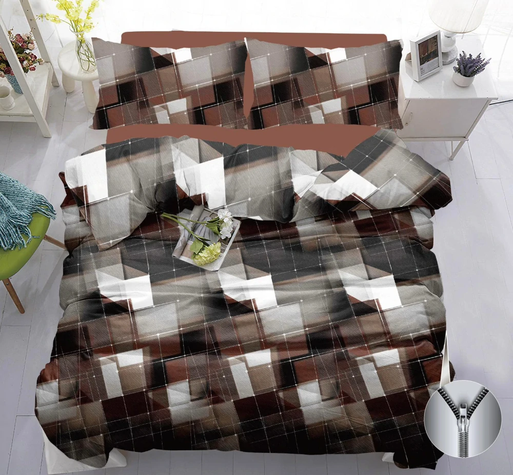 NOVINKA 2026 - EXKLUZÍVNE BAVLNENÉ OBLIEČKY OBLIEČKY NA FRANCÚZSKU PRIKRÝVKU 200x220 / 70x90cm - CIK CAK