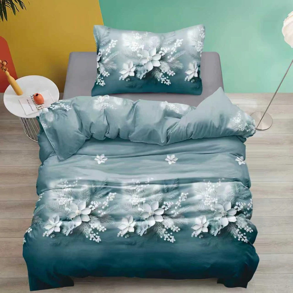 NOVINKA 2026- Exkluzívne obojstranné Bavlnené obliečky s 3D efektom 140x200/70x90 cm - CARMEN