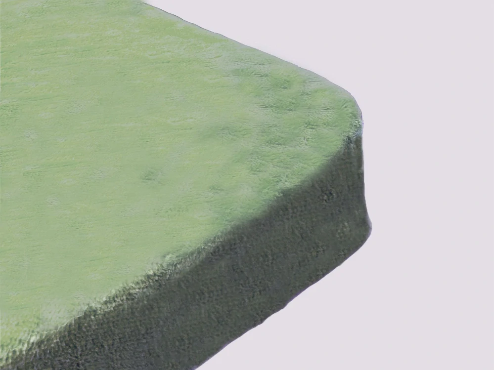 TOTÁLNY MASAKR CIEN - PROSTIERADLO MIKROPLYŠ 90x200cm - ZELENÉ