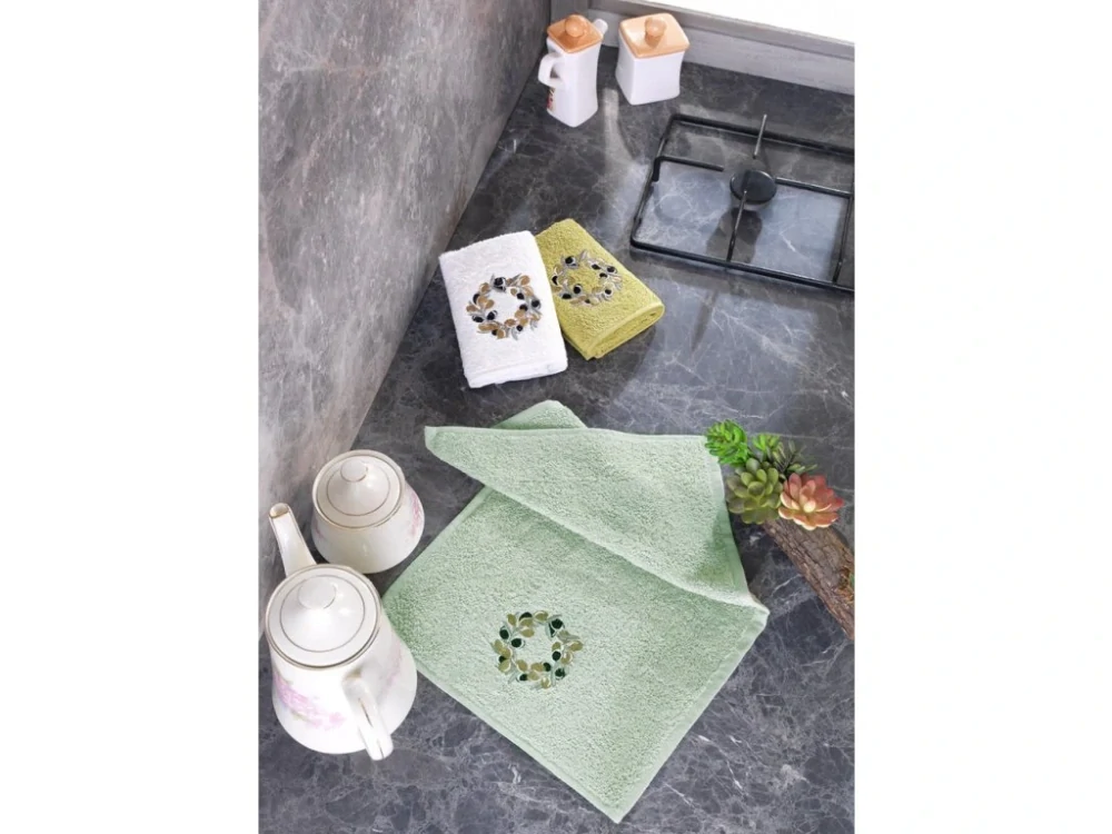 DARČEKOVÁ SADA FROTÉ UTERÁČKOV 3 KS - OLIVOVÝ VENČEK