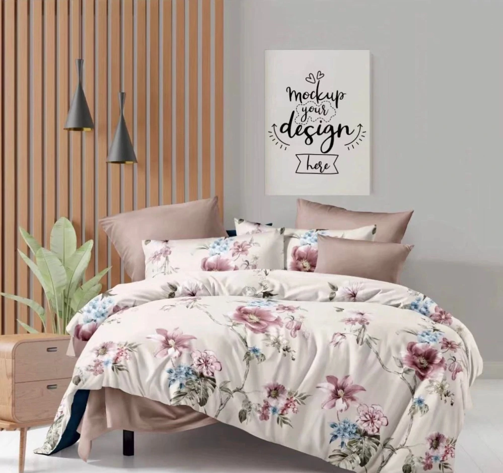 Novinka 2026 - Bavlnené obliečky s 3D efektom na 2 postele -140×200/70×90 cm – 100% bavlna - LENA + prestieradlo zadarmo