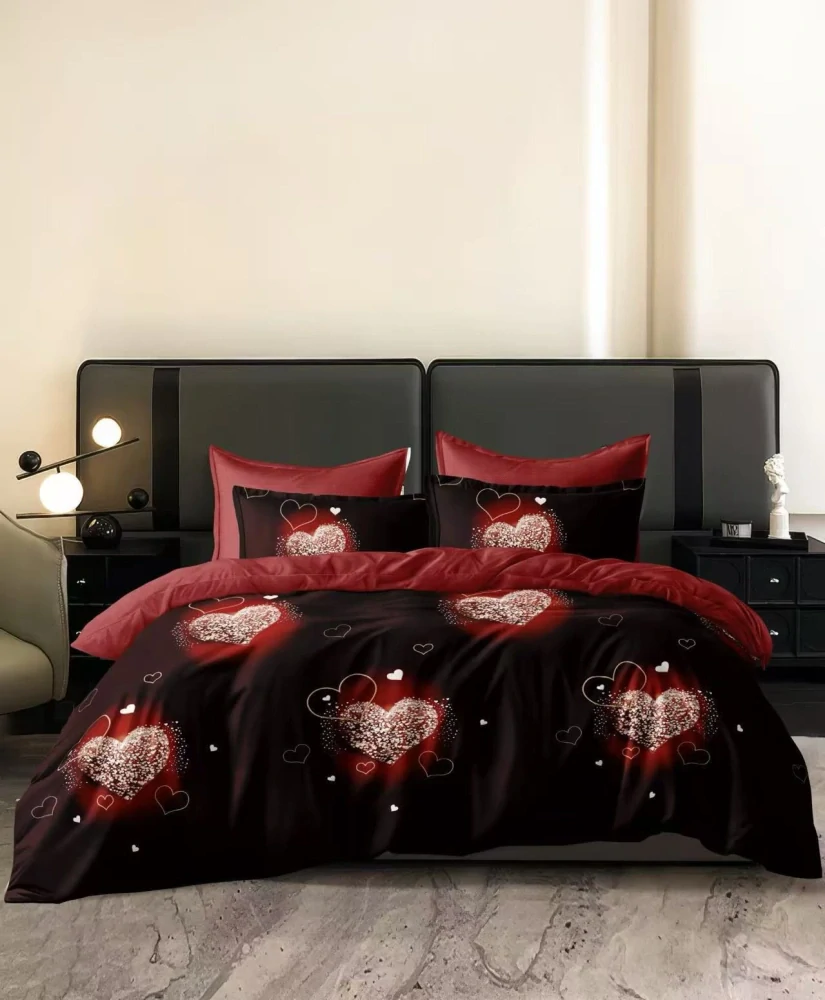 NOVINKA 2026 - Exkluzívne obojstranné Bavlnené obliečky s 3D efektom 140x200/70x90 cm - STANISLAVA