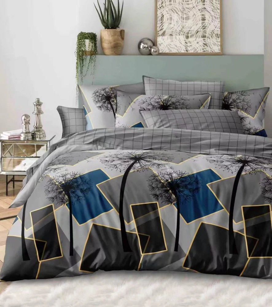 NOVINKA 2026 ! LUXUSNÍ  BAVLNĚNÉ POVLEČENÍ na 2 postele 140x200/70x90 - ASTRID