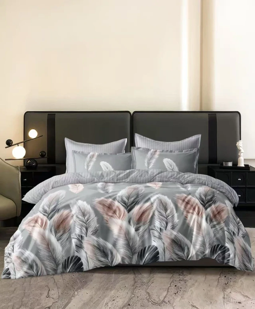 NOVINKA 2026 ! LUXUSNÍ  BAVLNĚNÉ POVLEČENÍ na 2 postele 140x200/70x90 - MÍŠA