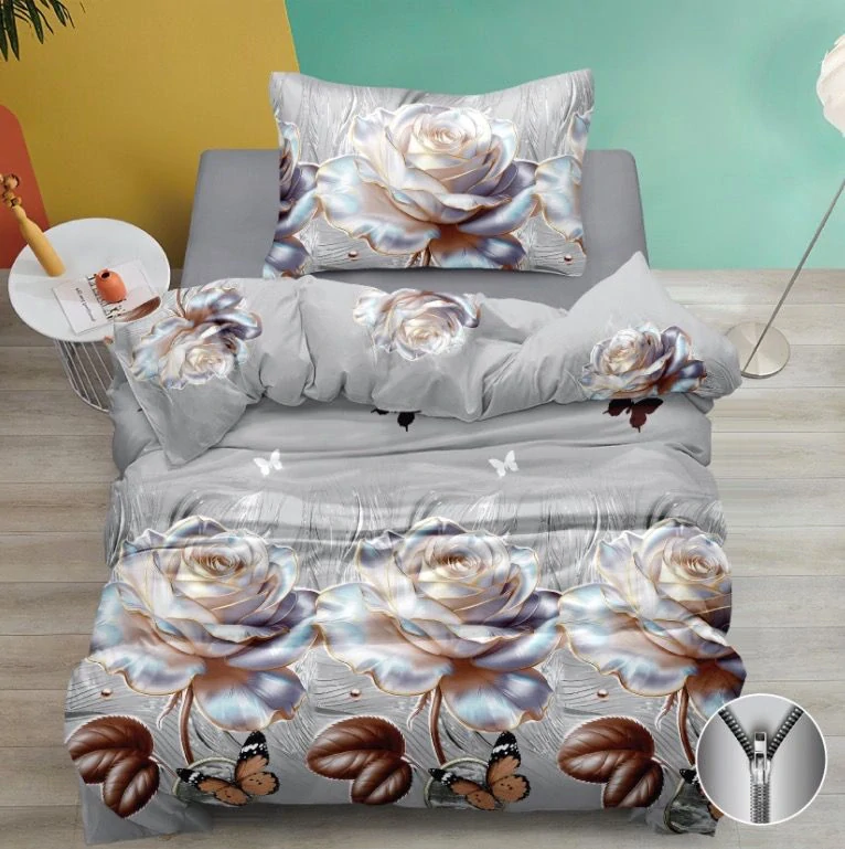 NOVINKA 2026 - Exkluzívne obojstranné Bavlnené obliečky s 3D efektom 140x200/70x90 cm - EDITA