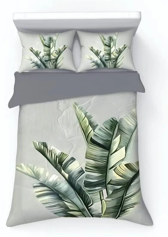 TOTÁLNÍ MASAKR CEN ! Bavlněné povlečení s 3D efektem na 2 postele -140×200/70×90 cm - AMÁLKA + prostěradlo zdarma