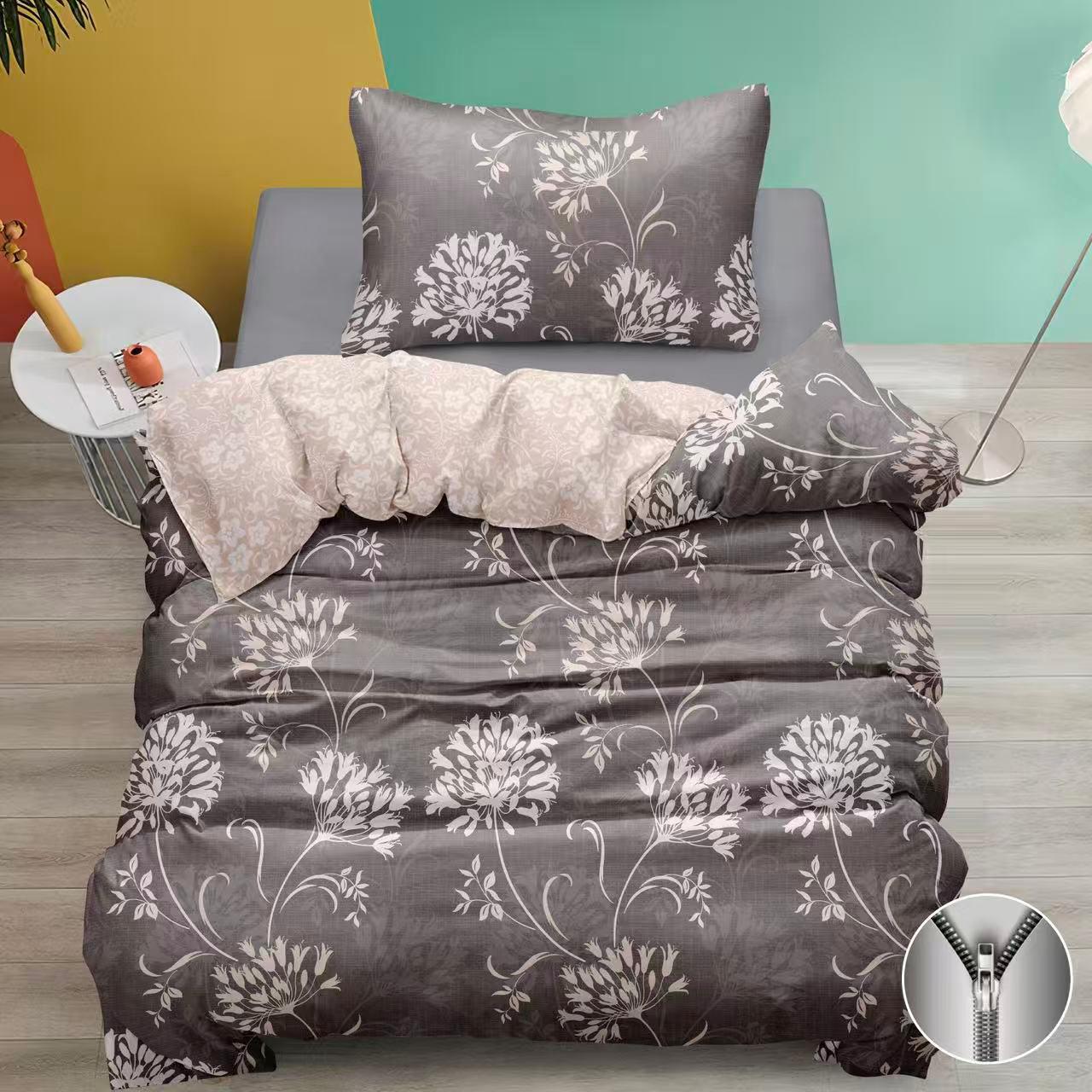 NOVINKA 2026 - Exkluzívne obojstranné Bavlnené obliečky s 3D efektom 140x200/70x90 cm - IZABELA