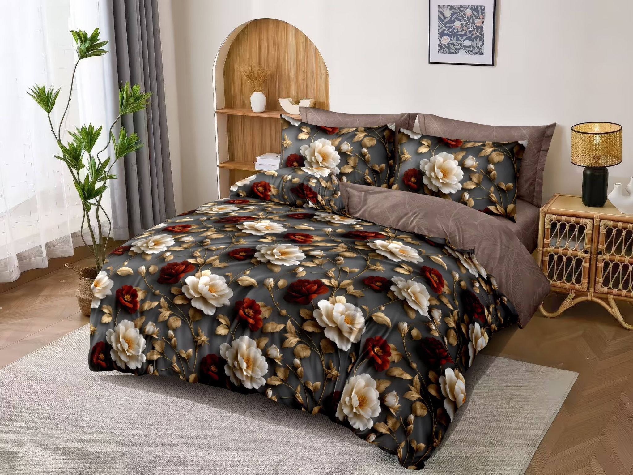 NOVINKA 2026 ! EXKLUZIVNÍ OBOUSTRANNÉ BAVLNĚNÉ POVLEČENÍ NA FRANCOUZSKOU PŘIKRÝVKU 200x220 / 70x90cm - JONÁŠ