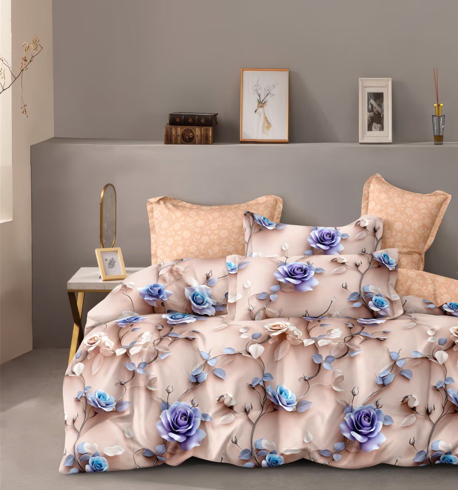 NOVINKA 2026 ! EXKLUZIVNÍ OBOUSTRANNÉ BAVLNĚNÉ POVLEČENÍ NA FRANCOUZSKOU PŘIKRÝVKU 200x220 / 70x90cm - JAROSLAV