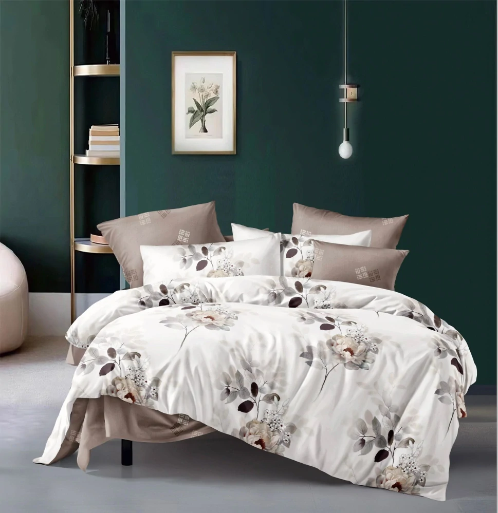 NOVINKA 2026 ! OBOUSTRANNÉ  BAVLNĚNÉ POVLEČENÍ - FRANCOUZSKÉ - 200x220cm - ISSABEL + PROSTĚRADLO ZDARMA !