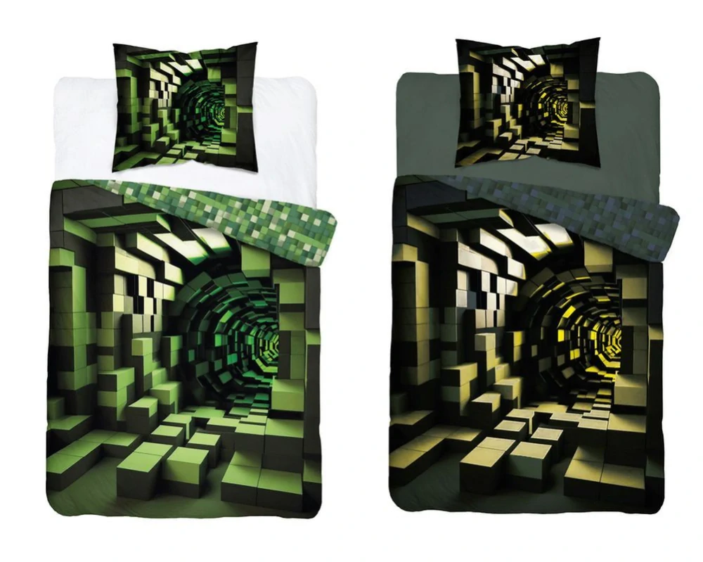 Svítící povlečení MAGIC – oboustranné, 100% bavlna 140×200 / 70×80 cm (NOVINKA 2025)