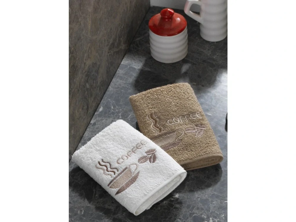 DÁRKOVÁ SADA FROTÉ RUČNÍČKŮ 3 KS - COFFEE