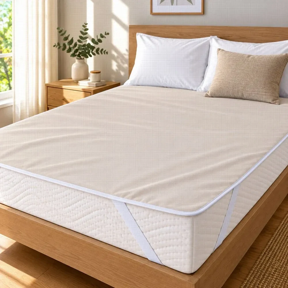 NEPREPUSTNÝ PREŠÍVANÝ CHRÁNIČ MATRAC 60×120 cm – BIELA KÁVA